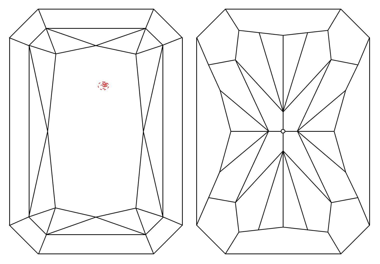 GIA 1 F-VS2 Radiant Diamond