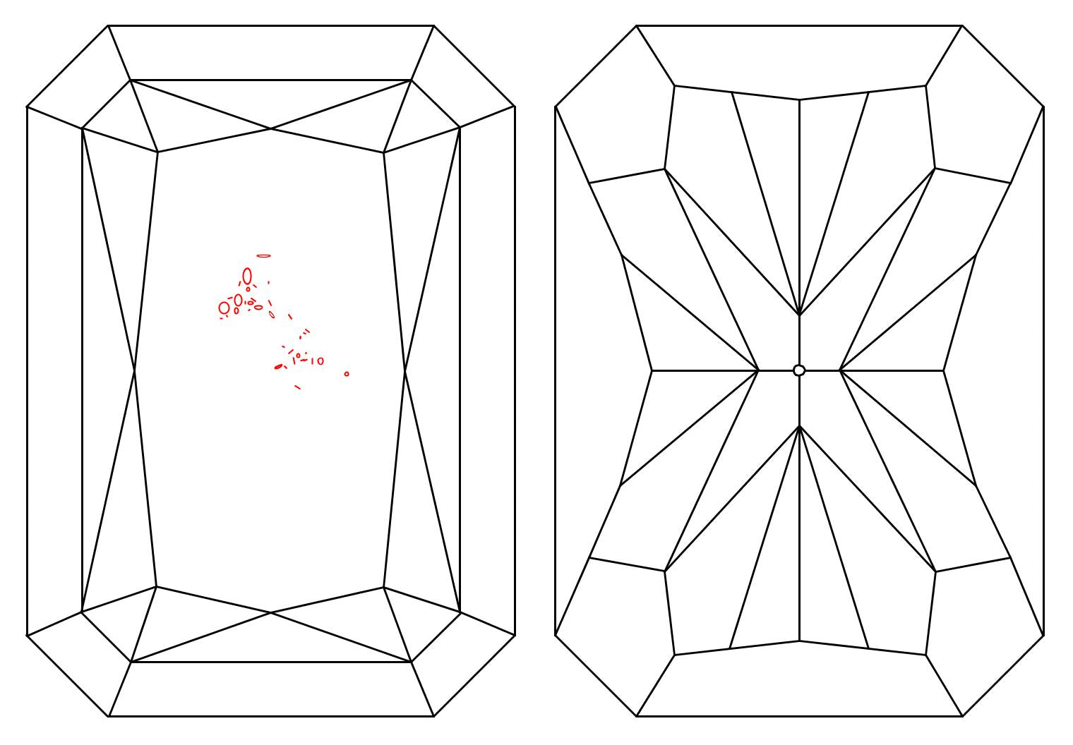 GIA 1.01 G-SI1 Radiant Diamond
