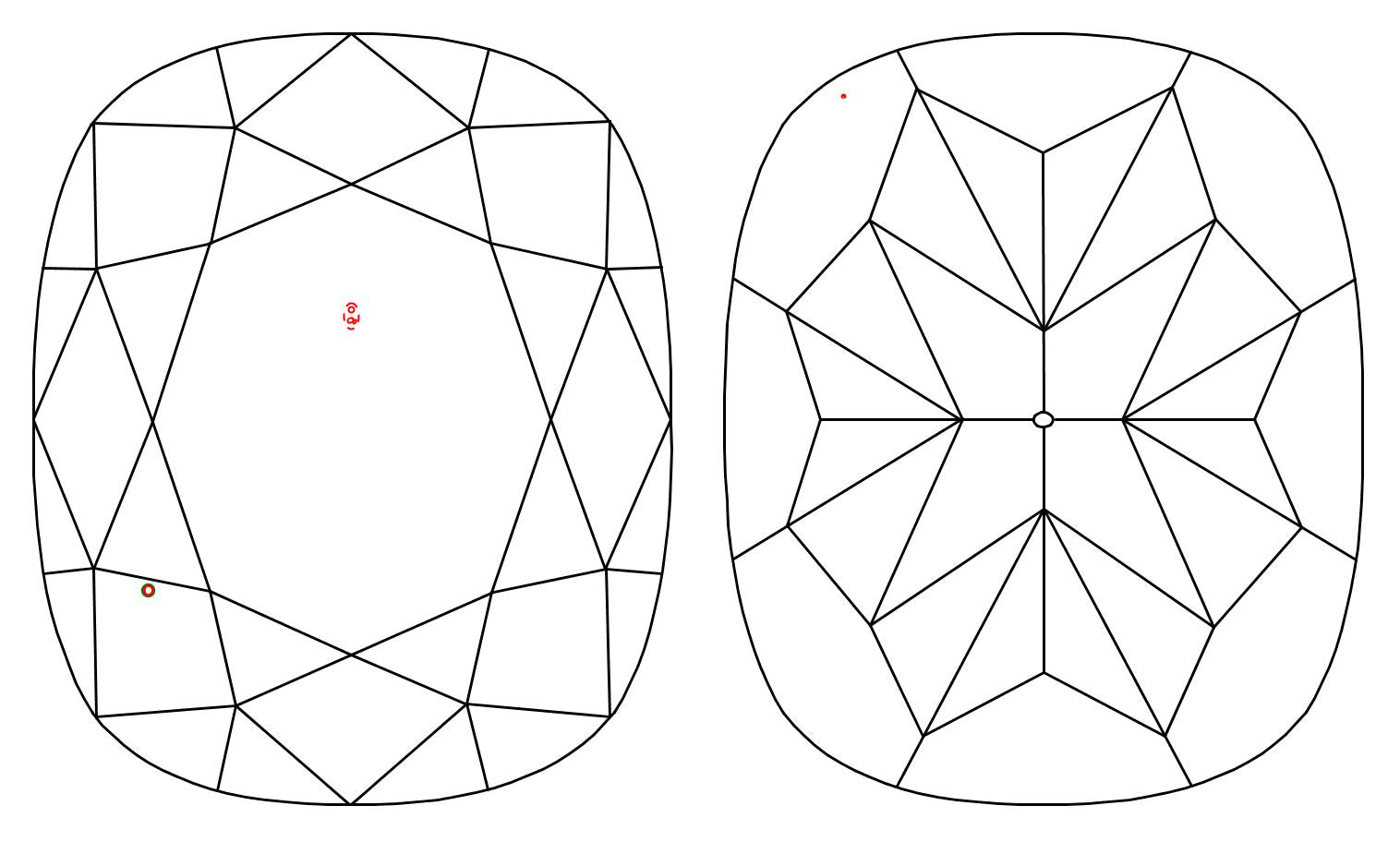 GIA 1 L-VS1 Cushion Diamond