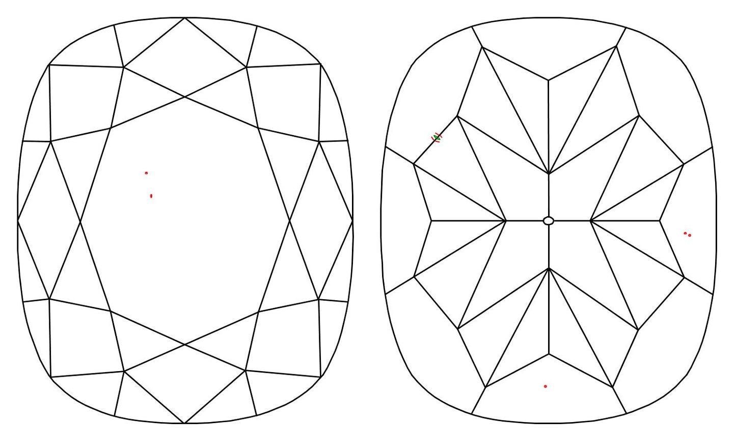 GIA 1.02 I-VS1 Cushion Diamond
