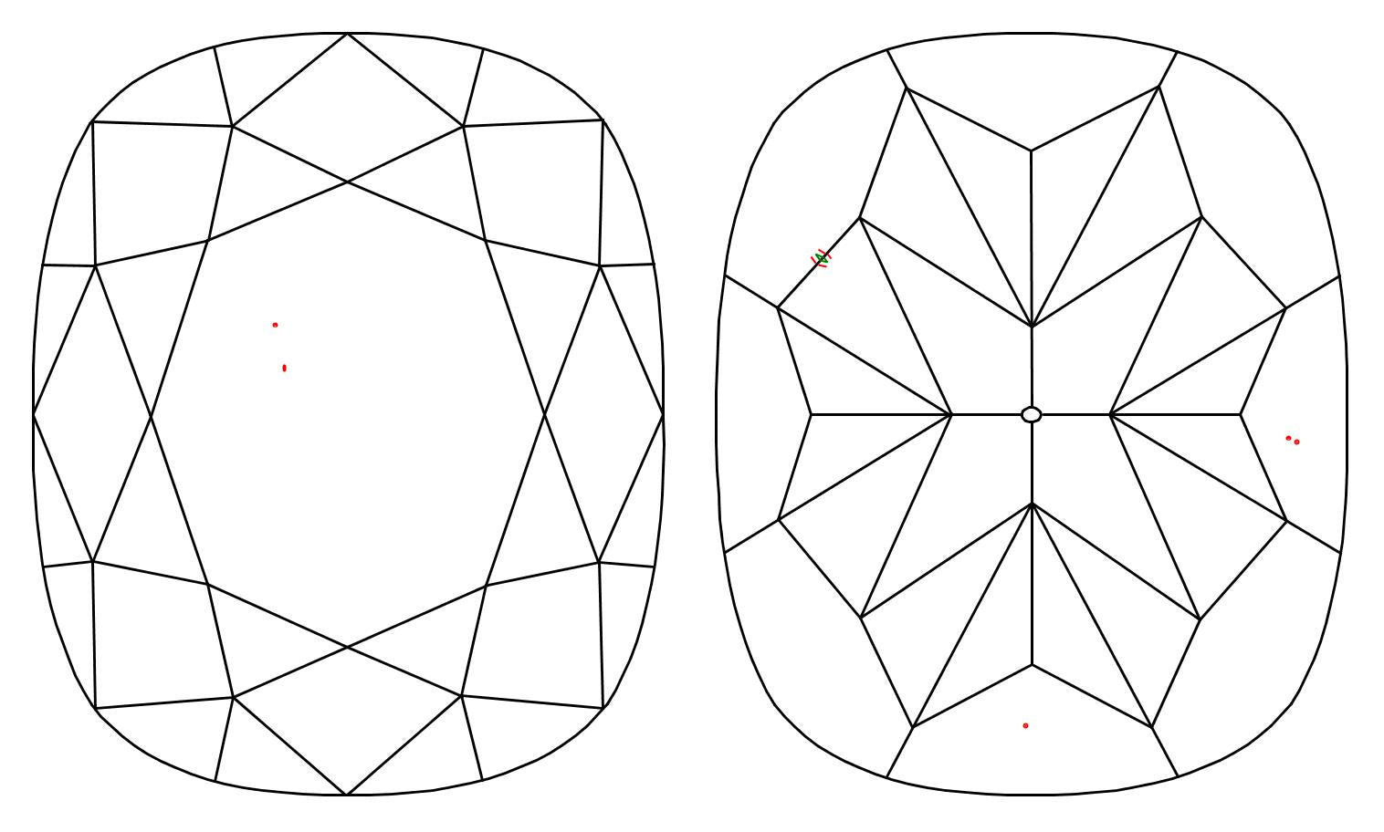 GIA 1.02 I-VS1 Cushion Diamond