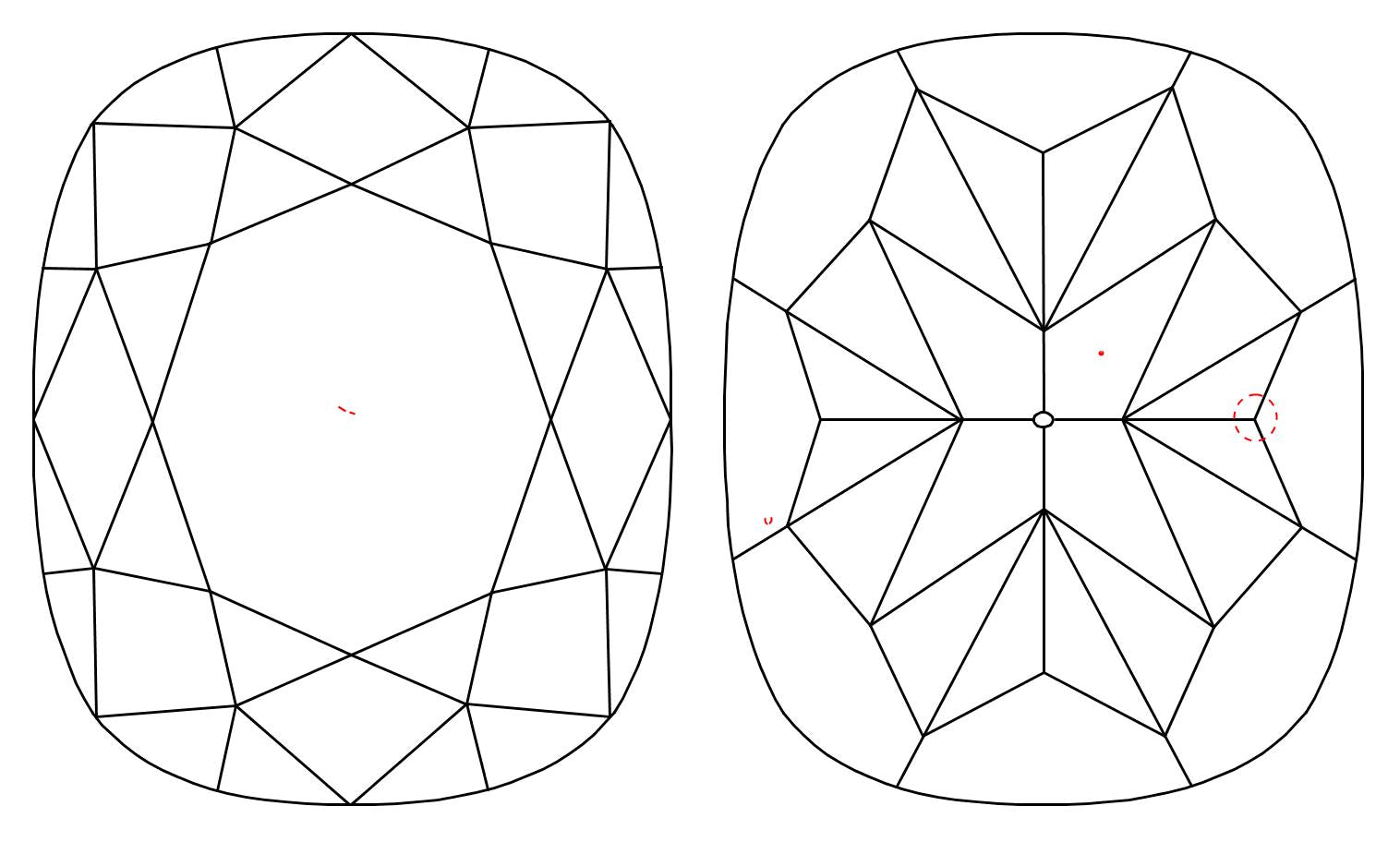 GIA 1.02 J-VVS2 Cushion Diamond