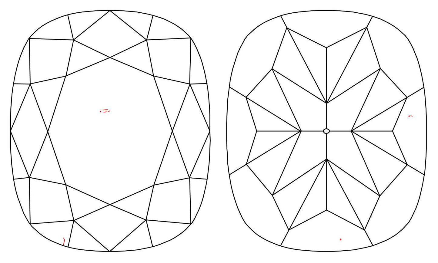 GIA 1.06 I-VVS2 Cushion Diamond