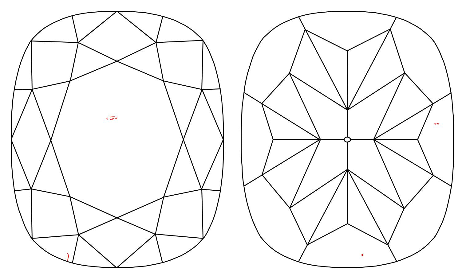 GIA 1.06 I-VVS2 Cushion Diamond