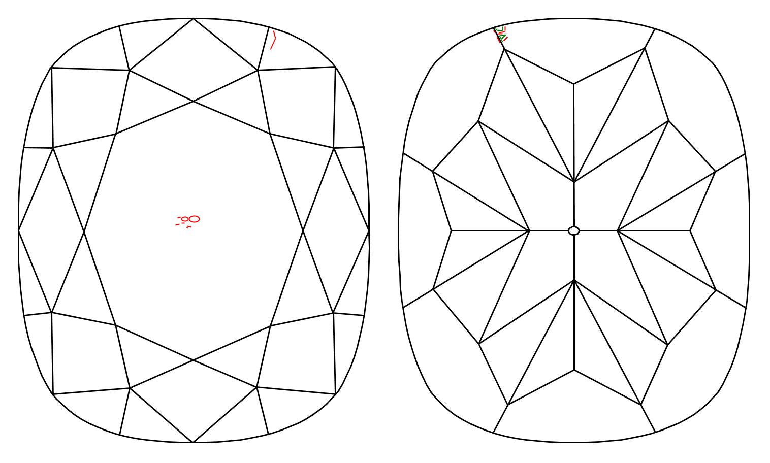 GIA 1.04 J-VS2 Cushion Diamond