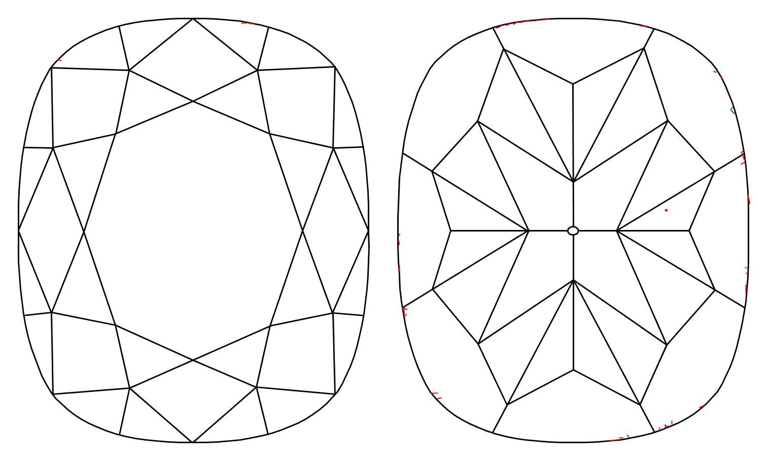 GIA 1.01 E-VVS1 Cushion Diamond
