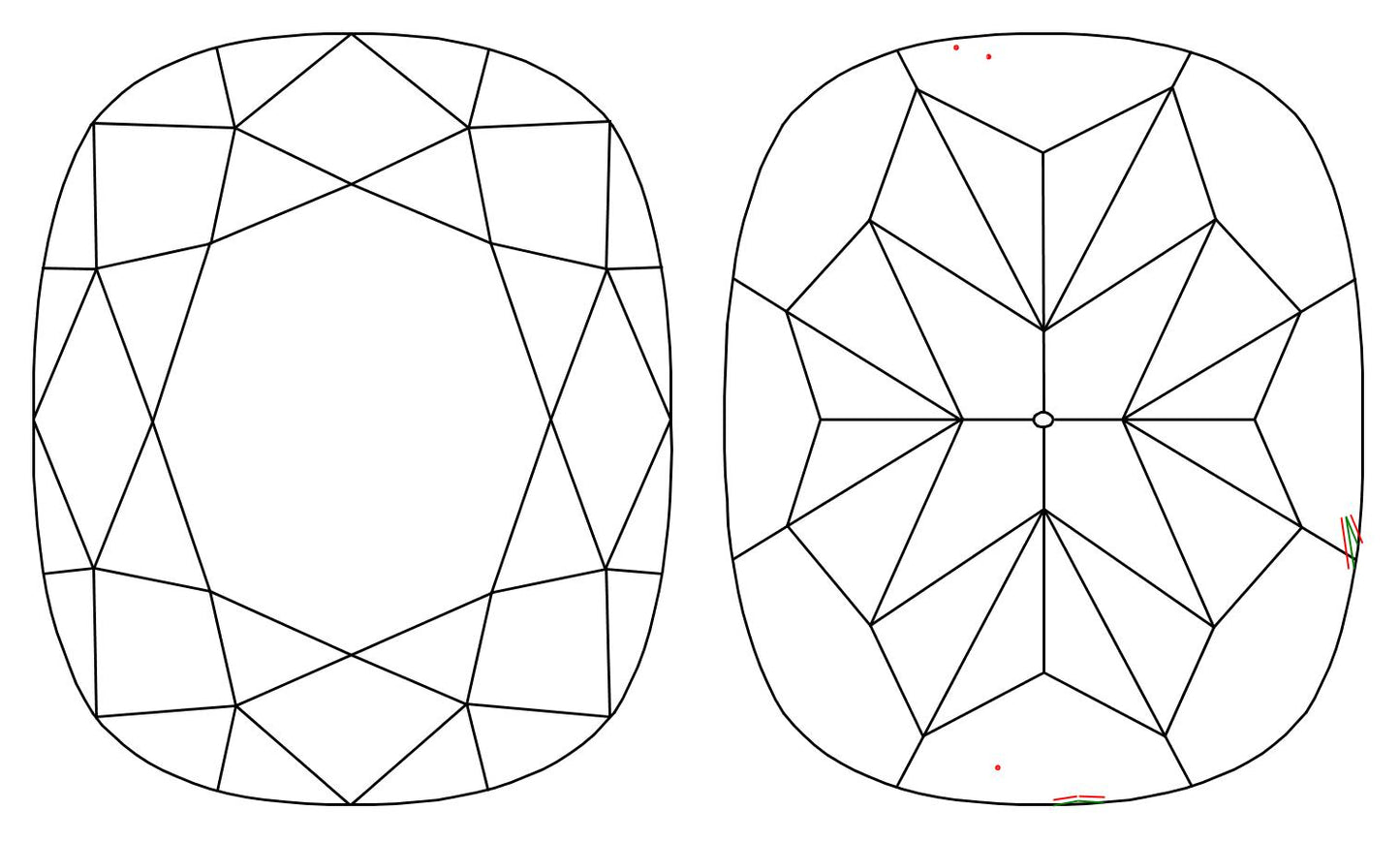 GIA 1.01 E-VVS2 Cushion Diamond