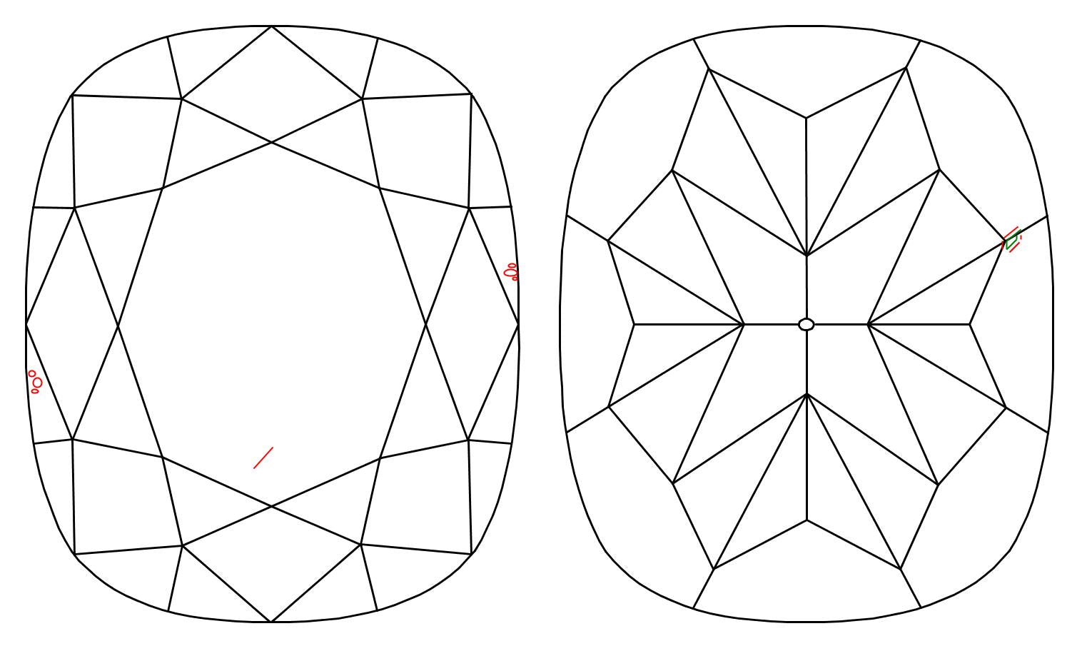 GIA 1.01 G-VS1 Cushion Diamond