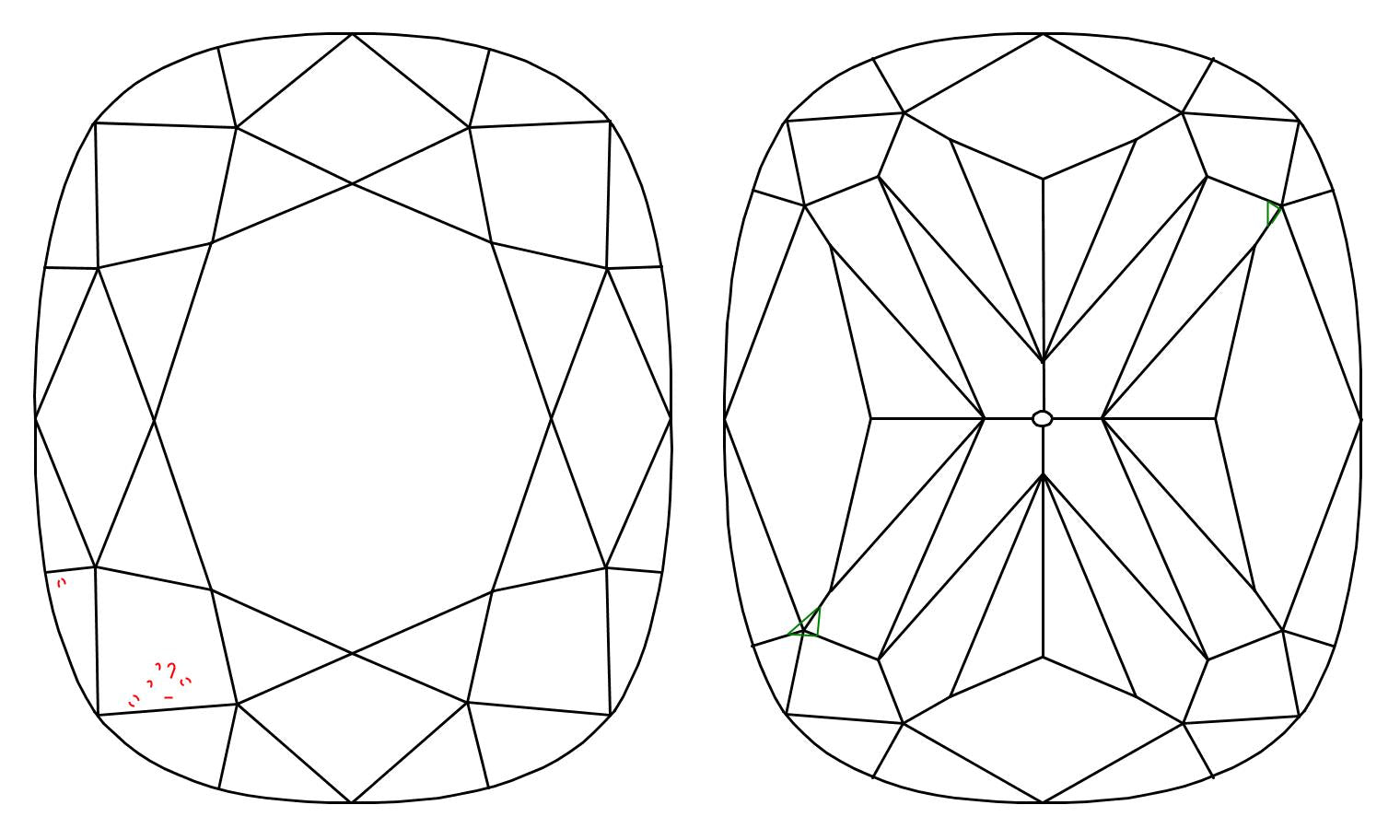 GIA 1.02 G-VVS2 Cushion Diamond