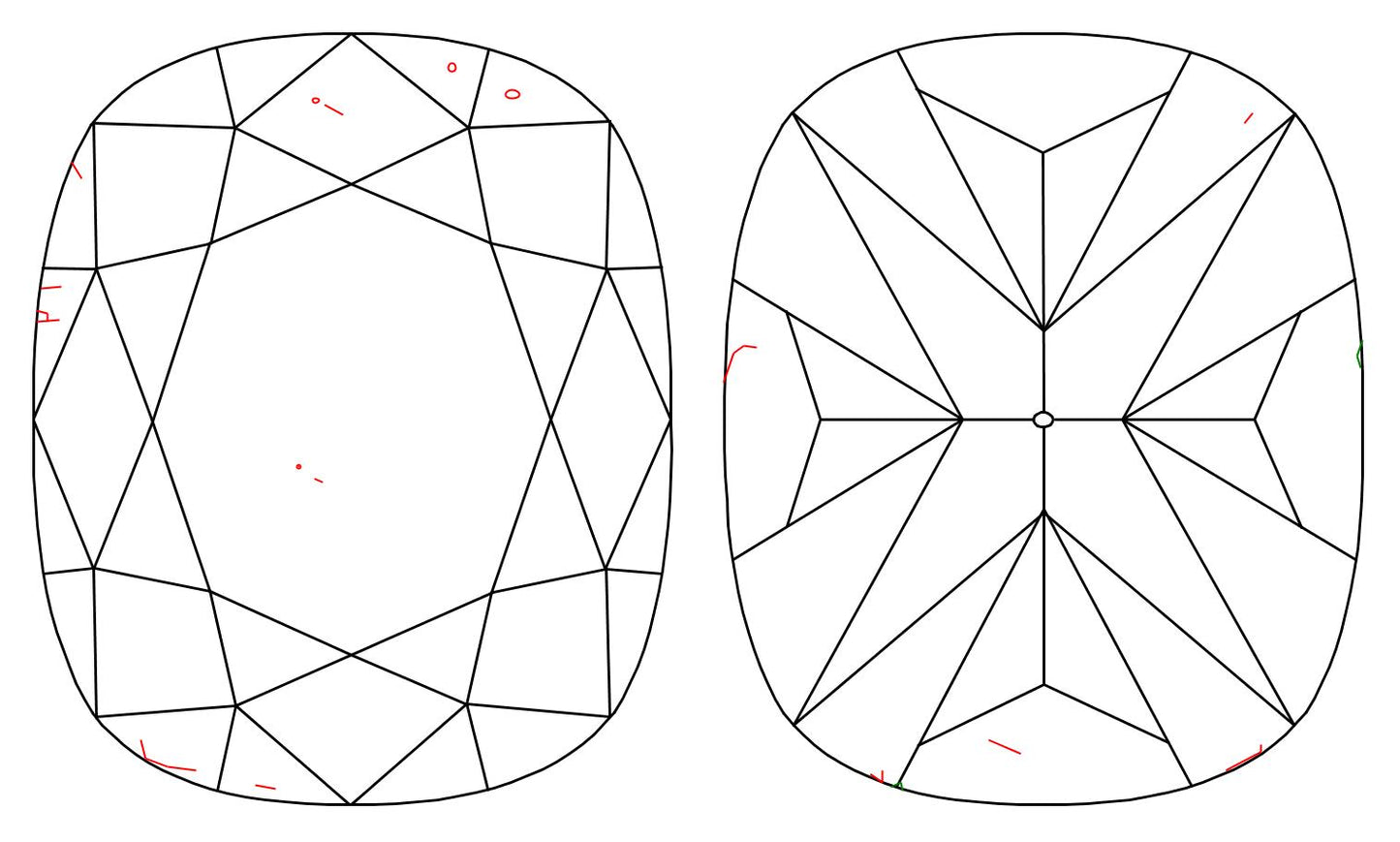 GIA 5.01 H-VS2 Cushion Diamond