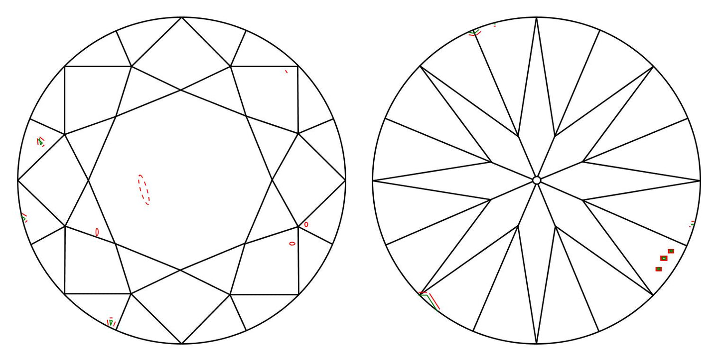 GIA 1 G-VS2 Round Diamond
