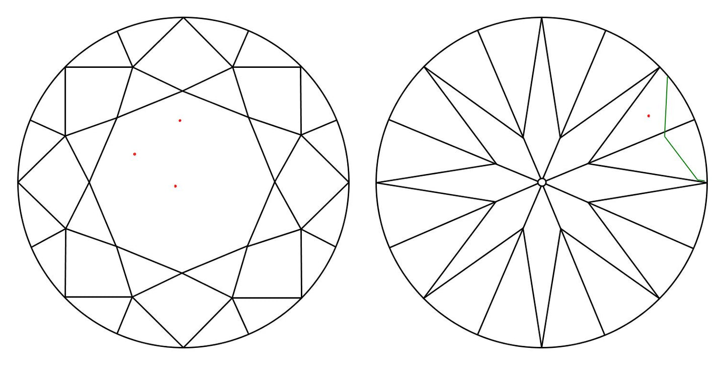 GIA 1.01 H-VVS2 Round Diamond