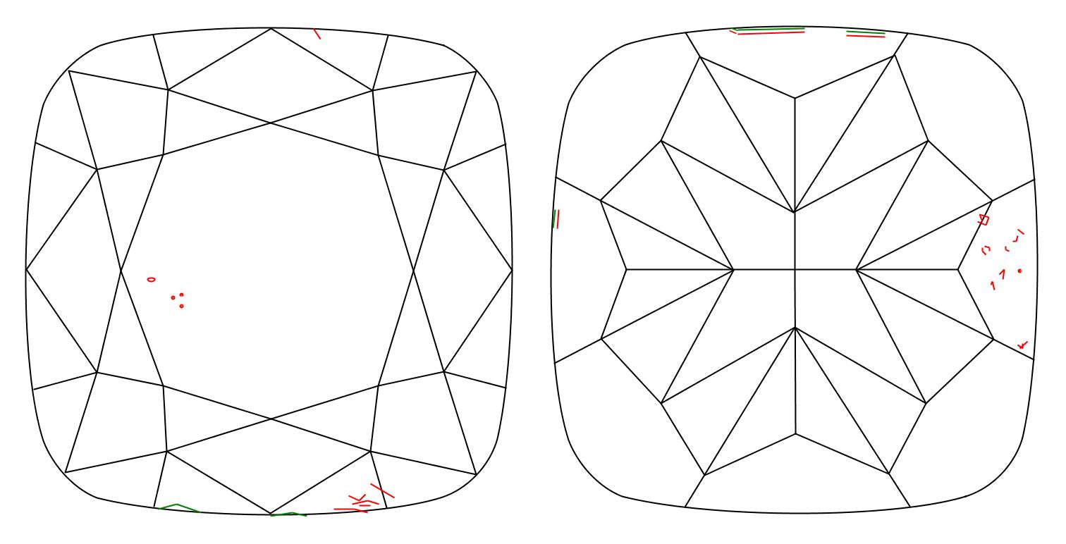 GIA 1.52 I-VS2 Cushion Diamond