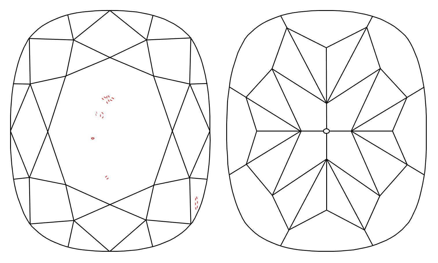 GIA 1.01 D-VS1 Cushion Diamond