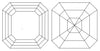 GIA 1.13 E-VVS2 Asscher Diamond