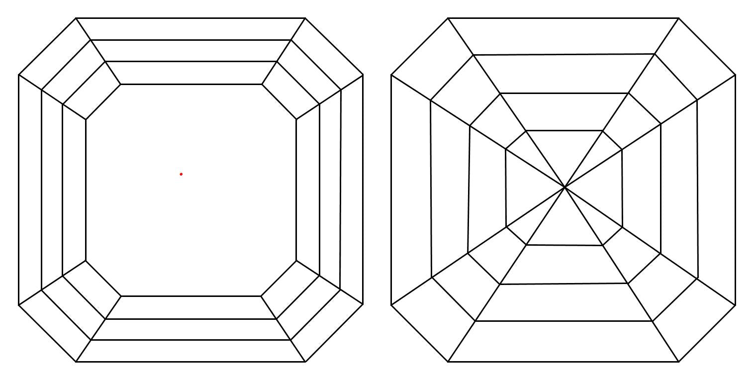 GIA 1 D-VVS2 Asscher Diamond