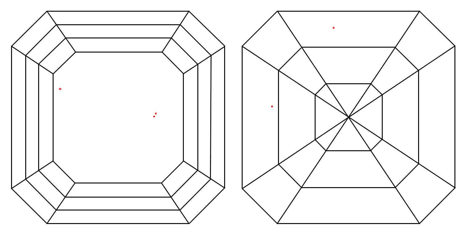 GIA 1.02 E-VS1 Asscher Diamond