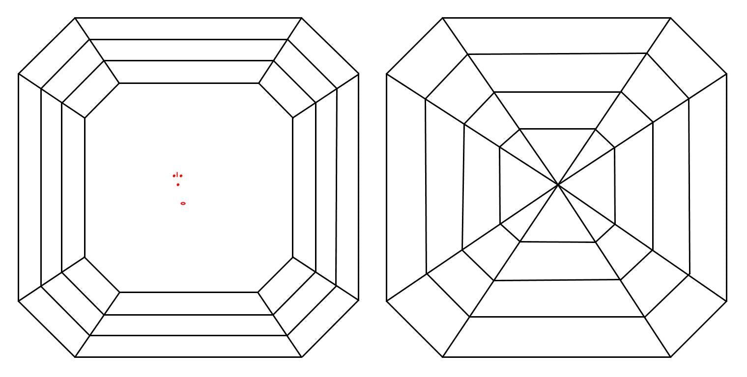 GIA 1.02 I-VS1 Asscher Diamond