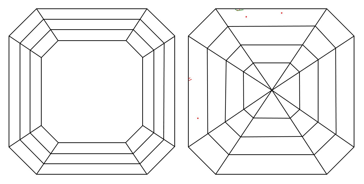 GIA 1.03 I-VVS1 Asscher Diamond