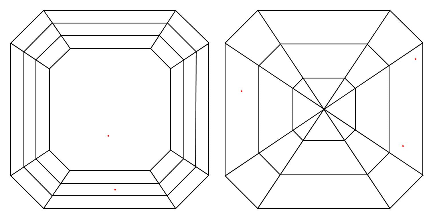GIA 1 I-VVS2 Asscher Diamond