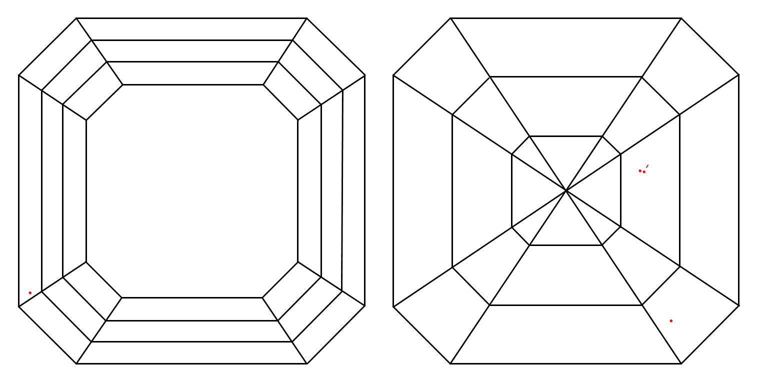 GIA 1.13 D-VVS2 Asscher Diamond