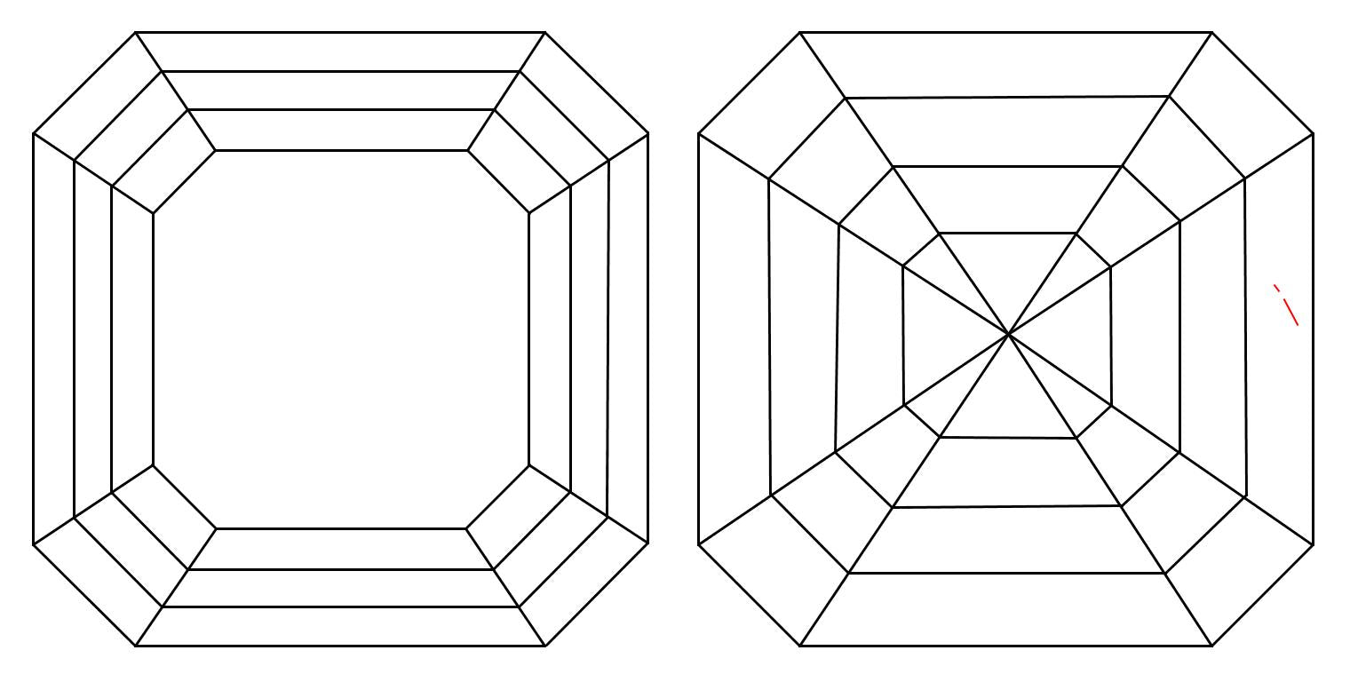GIA 1 J-VS1 Asscher Diamond