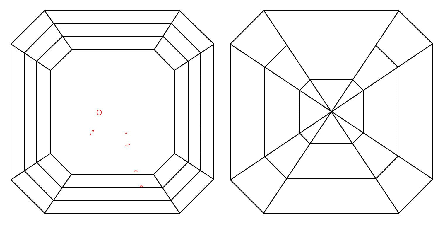 GIA 1.01 E-VS1 Asscher Diamond