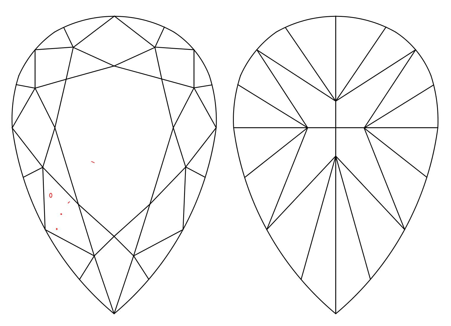 GIA 10.32 F-VS1 Pear Diamond