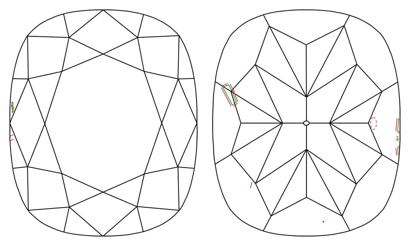 GIA 5.63 L-VS2 Cushion Diamond