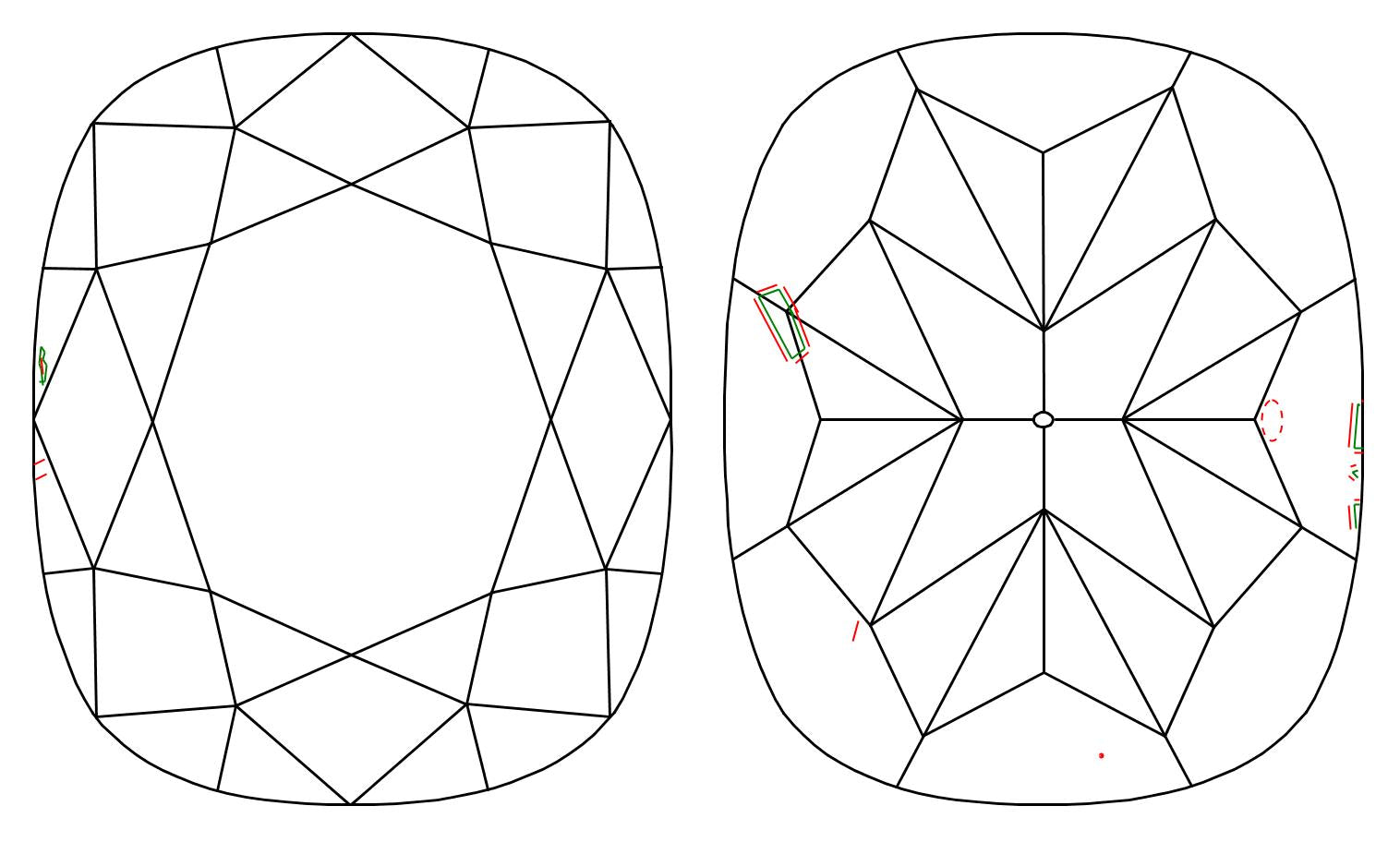 GIA 5.63 L-VS2 Cushion Diamond