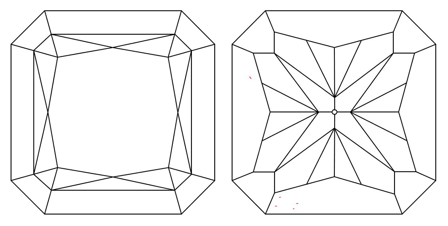 GIA 1.04 G-VVS1 Radiant Diamond