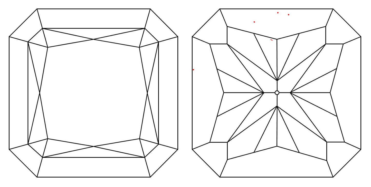 GIA 1.02 I-VVS1 Radiant Diamond