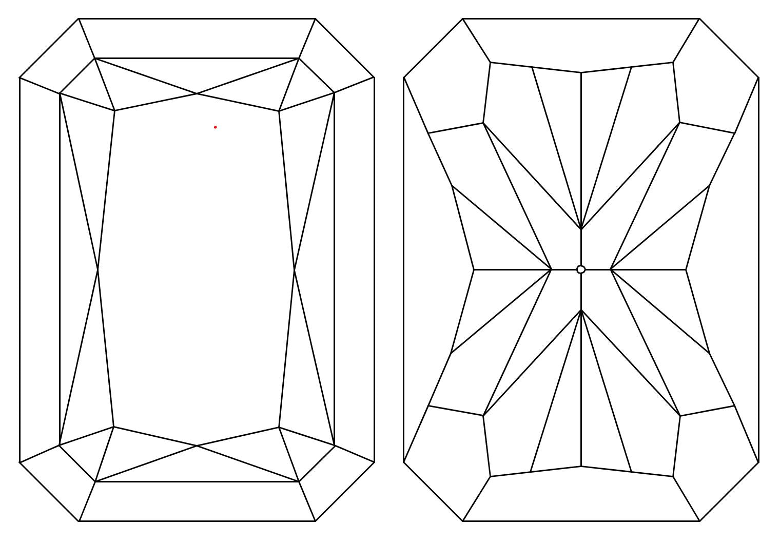GIA 1.05 I-VVS2 Radiant Diamond