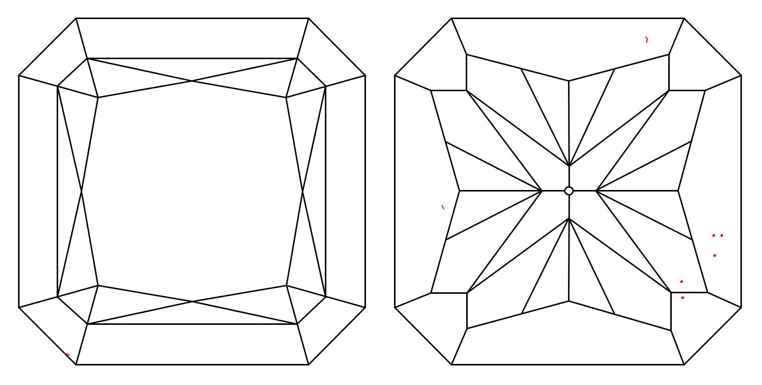 GIA 1.01 H-VVS1 Radiant Diamond