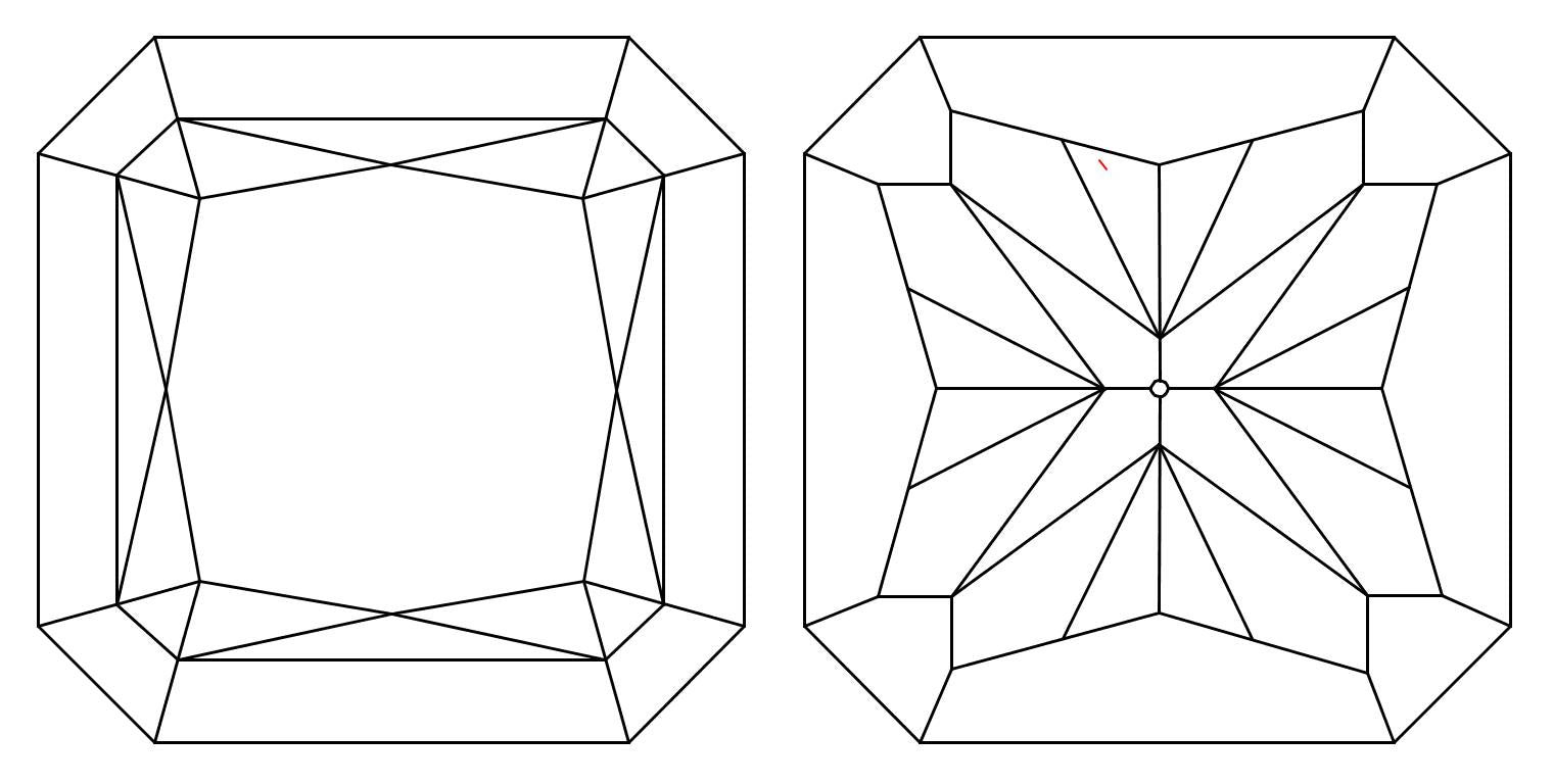 GIA 1.02 F-VVS2 Radiant Diamond