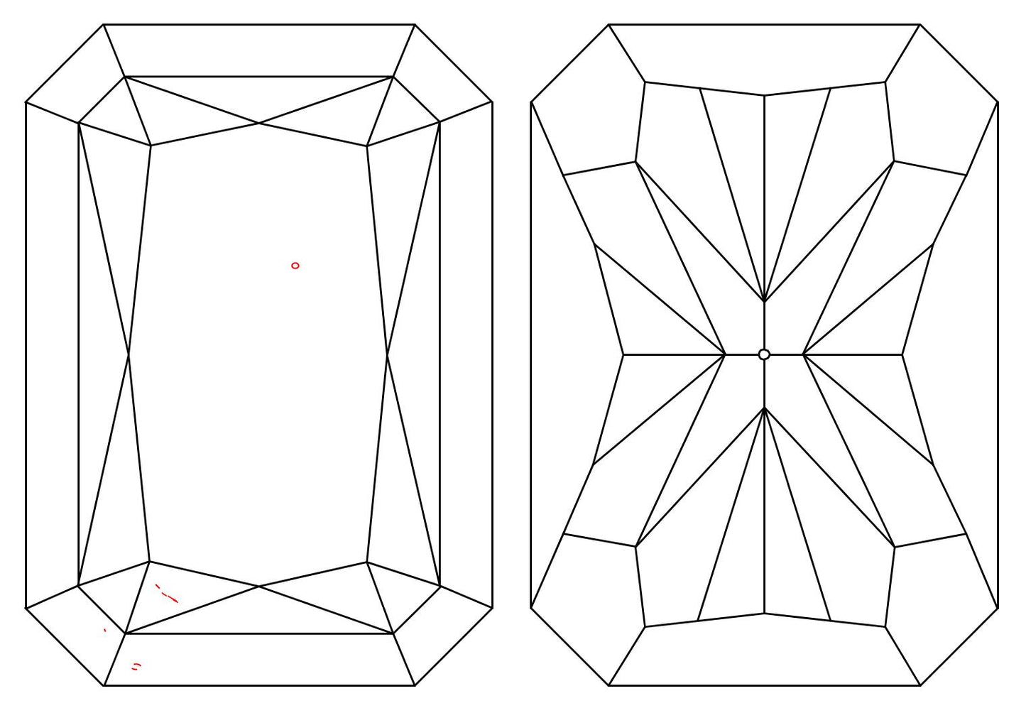 GIA 1.02 H-VS1 Radiant Diamond