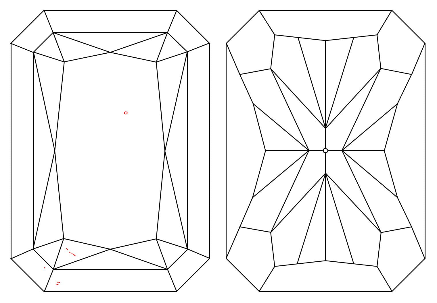 GIA 1.02 H-VS1 Radiant Diamond
