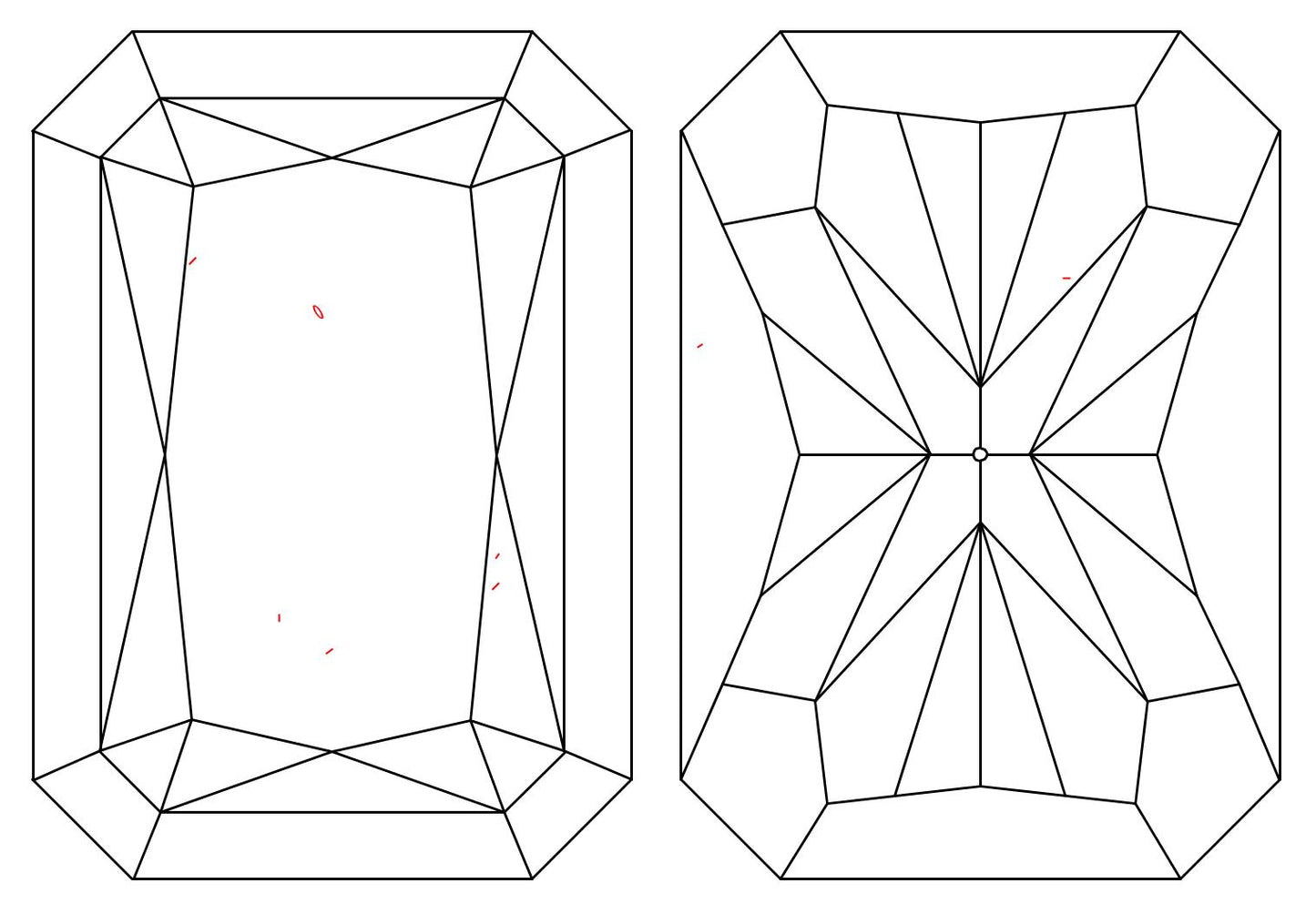 GIA 1.07 D-VS1 Radiant Diamond