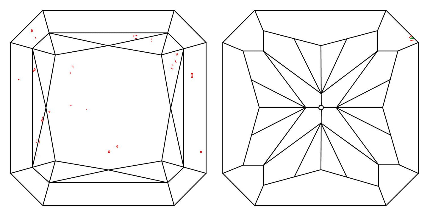 GIA 1.01 G-VS1 Radiant Diamond