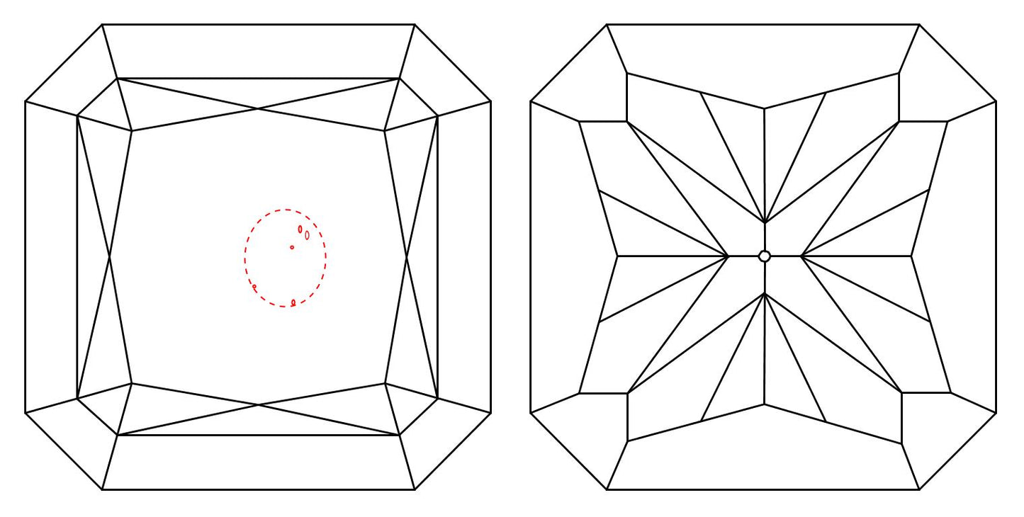 GIA 1.03 I-VS2 Radiant Diamond