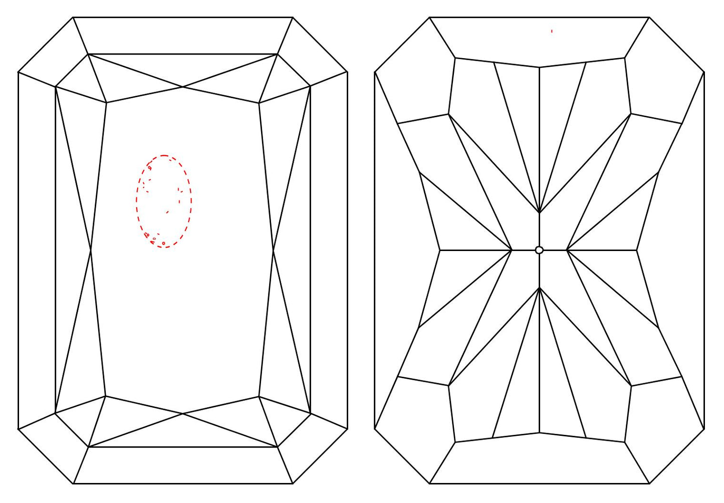 GIA 1.02 J-SI1 Radiant Diamond