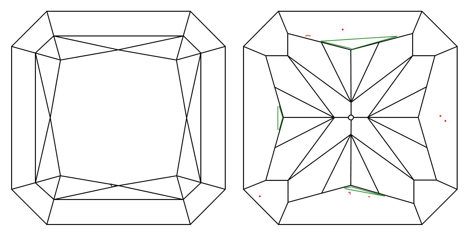 GIA 1 I-VVS1 Radiant Diamond