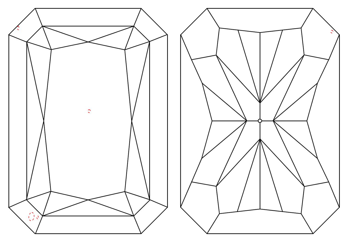GIA 1.01 E-VS1 Radiant Diamond