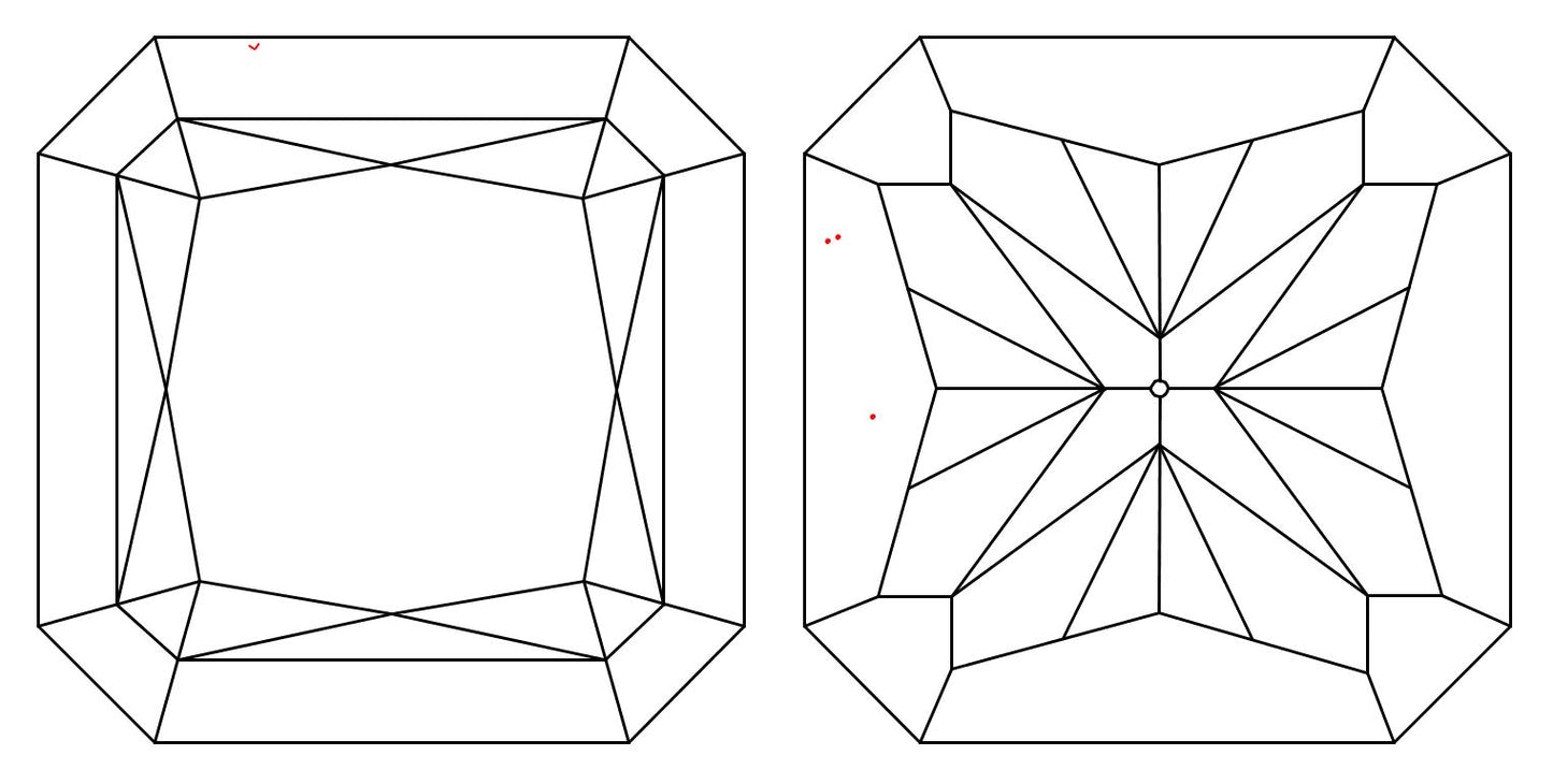 GIA 1.01 I-VVS1 Radiant Diamond