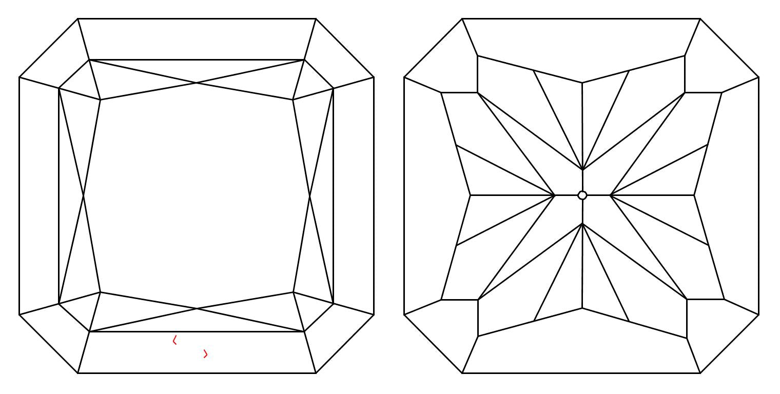 GIA 1 G-VVS2 Radiant Diamond