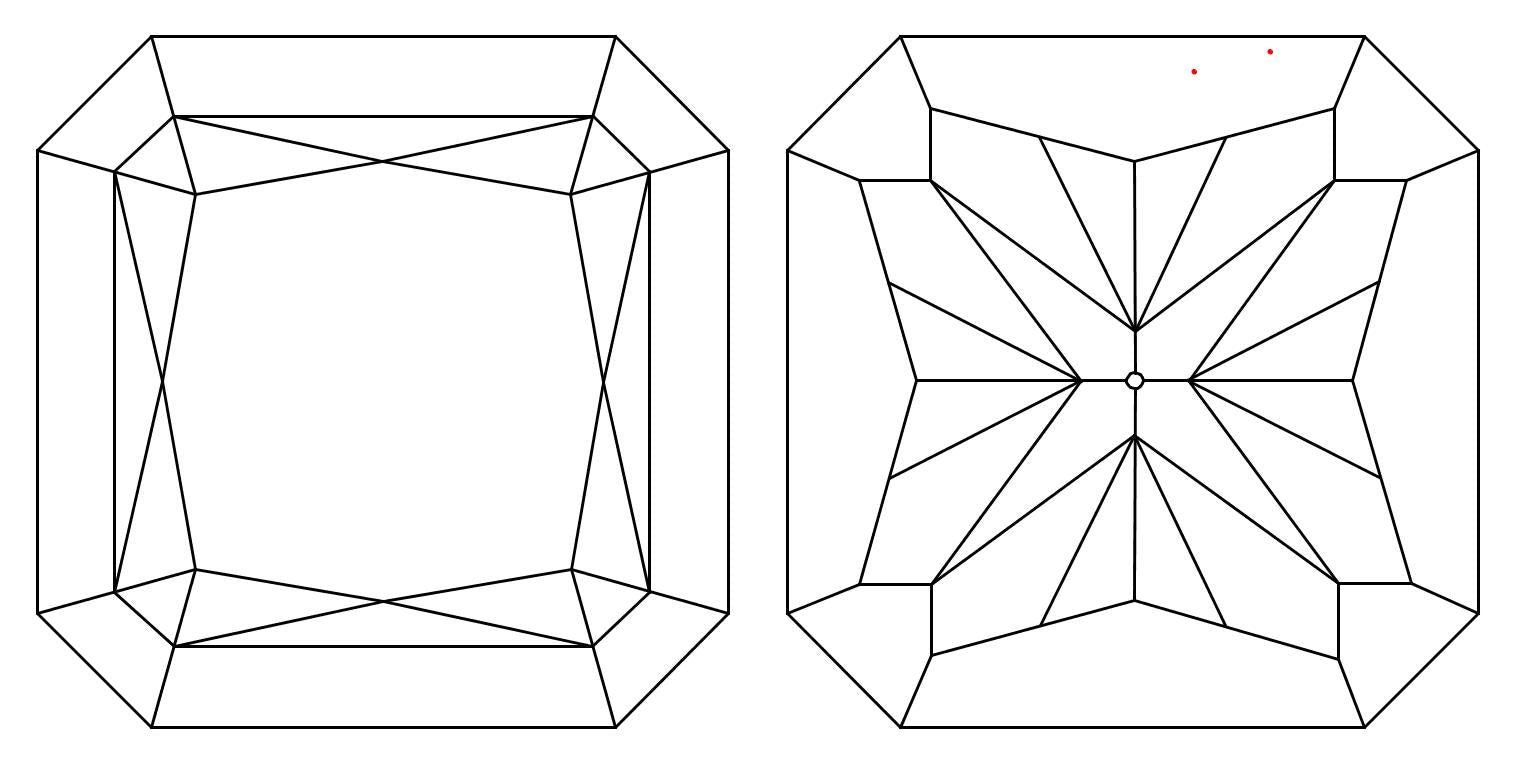 GIA 1 I-VVS1 Radiant Diamond