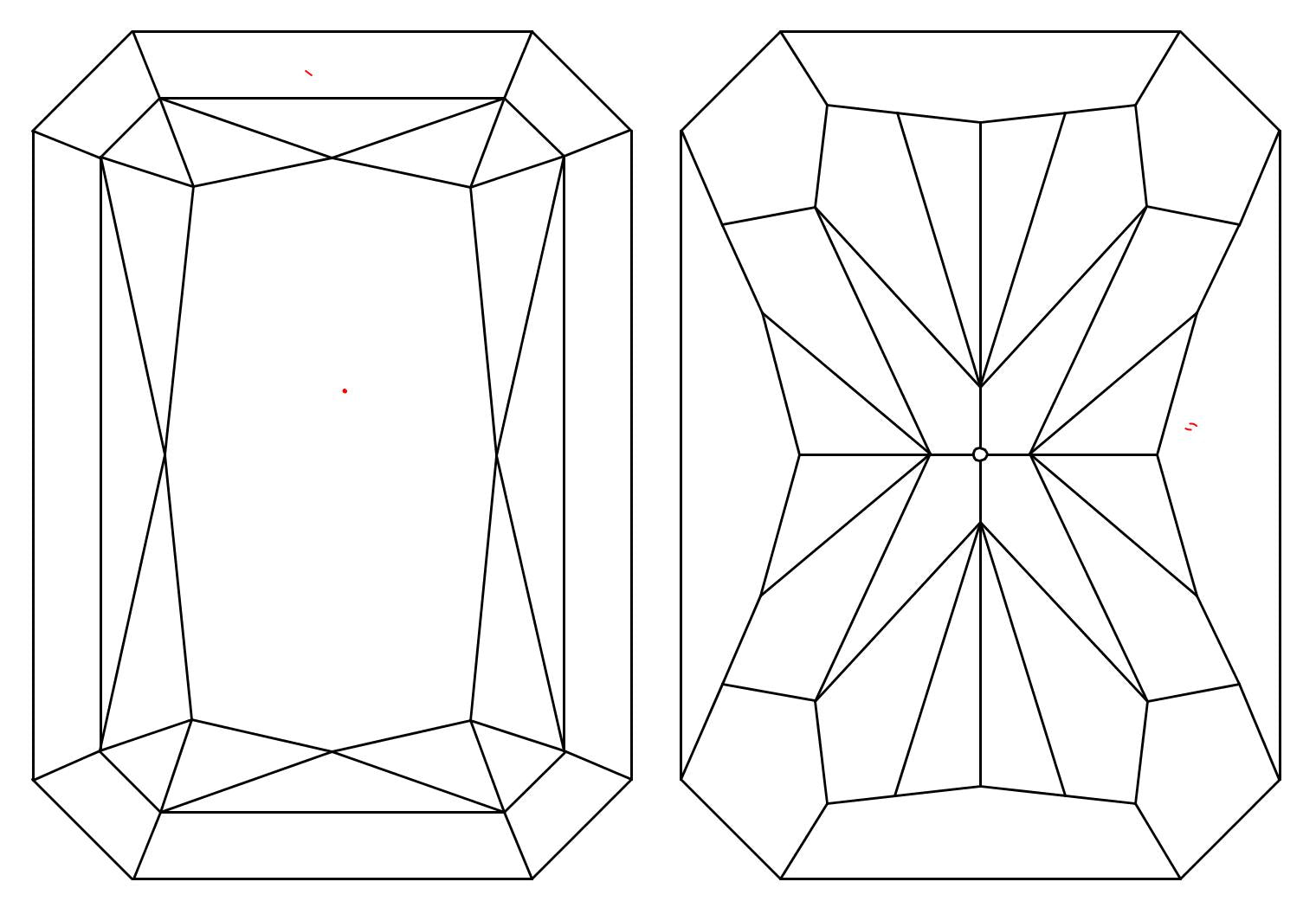 GIA 1.01 J-VVS2 Radiant Diamond