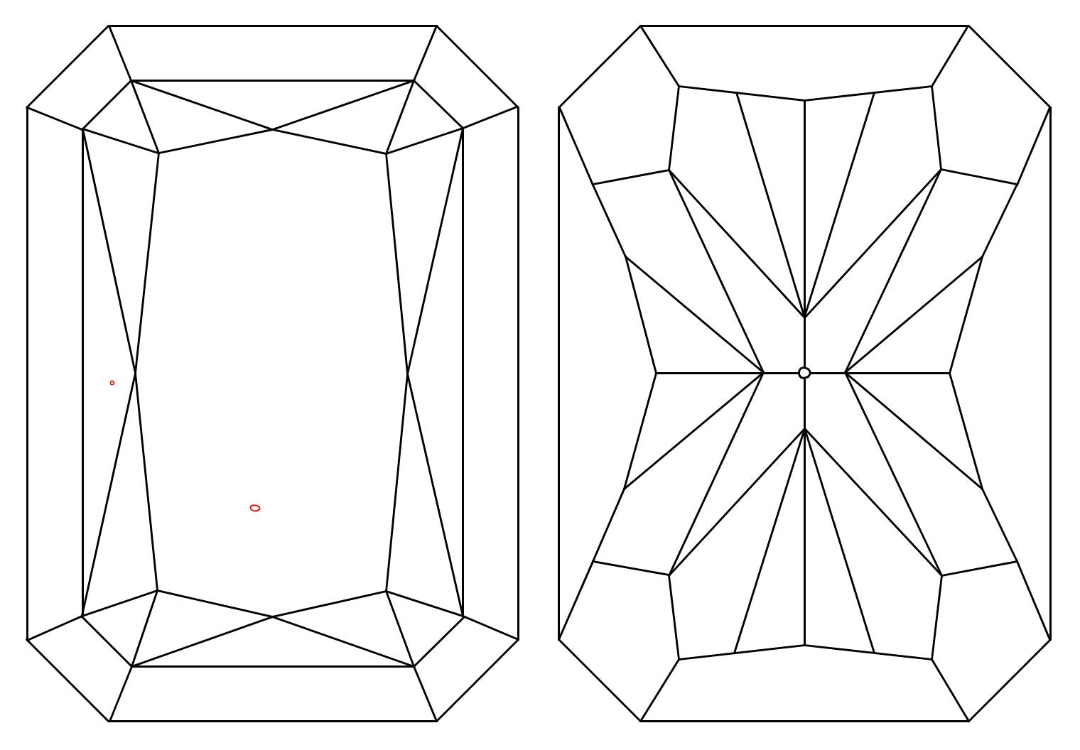 GIA 1.01 E-VS1 Radiant Diamond