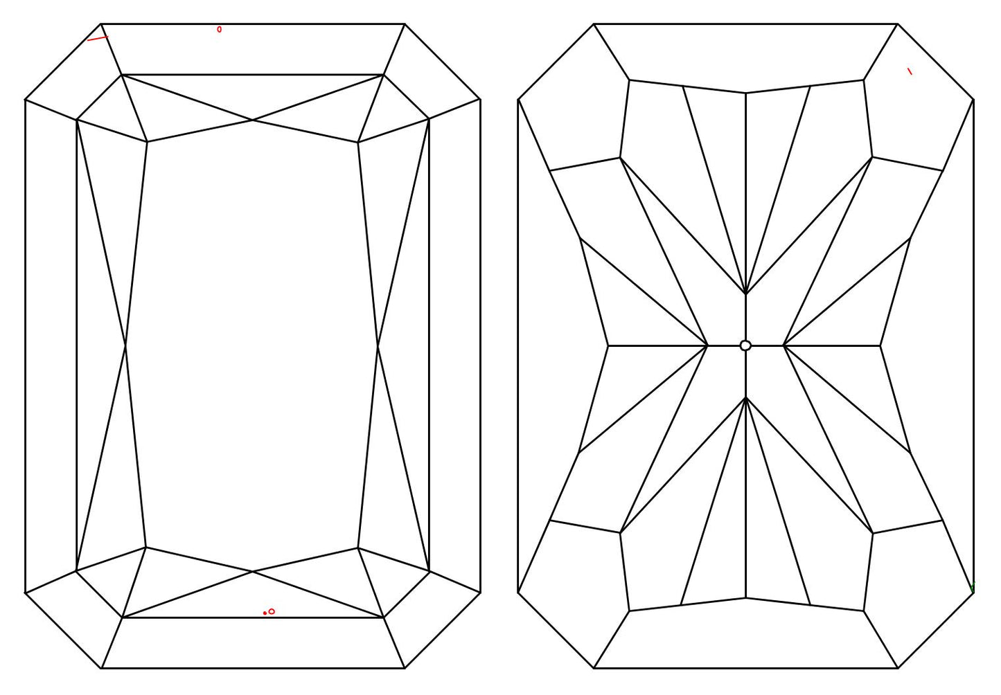 GIA 1.01 E-VS1 Radiant Diamond
