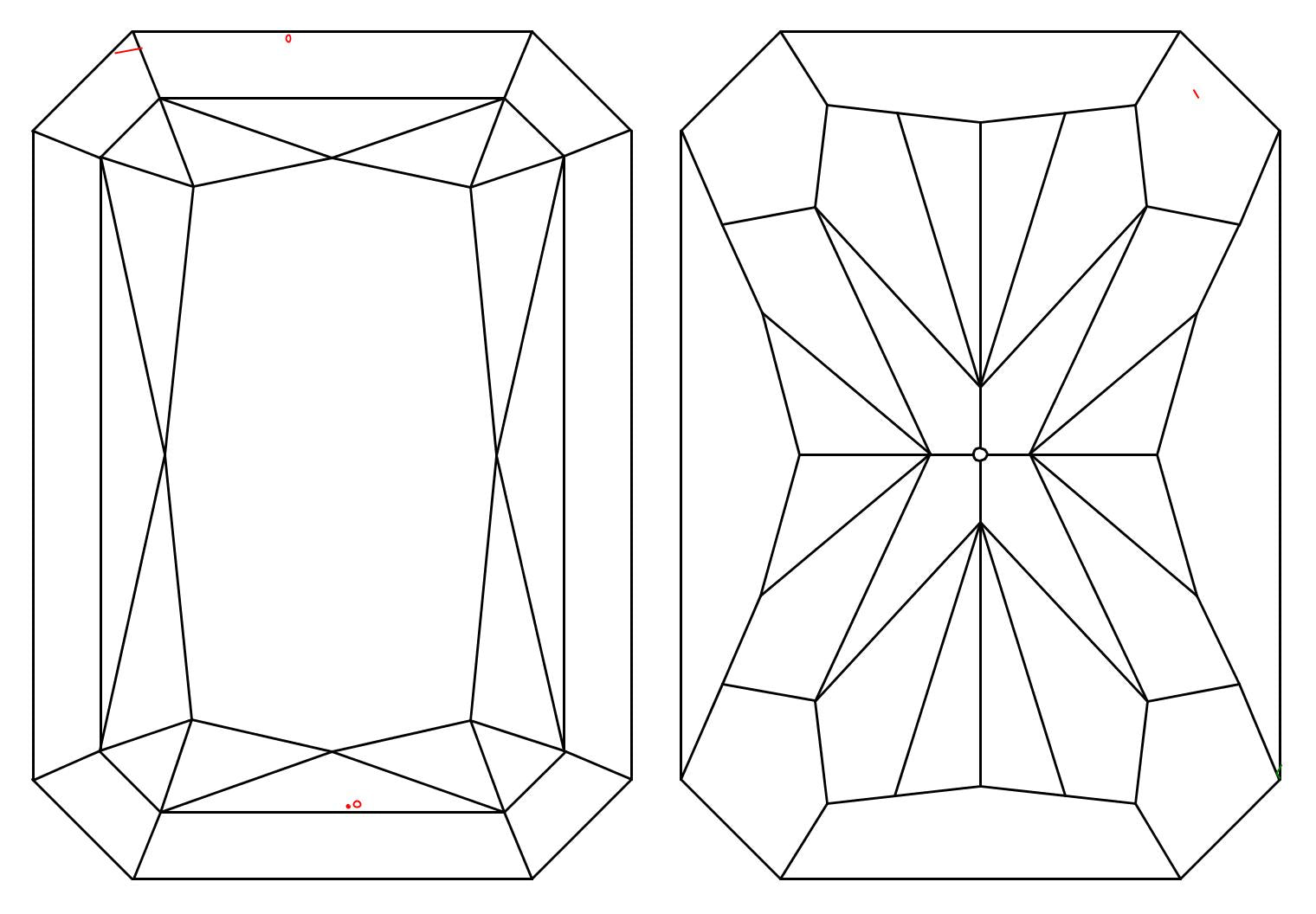 GIA 1.01 E-VS1 Radiant Diamond